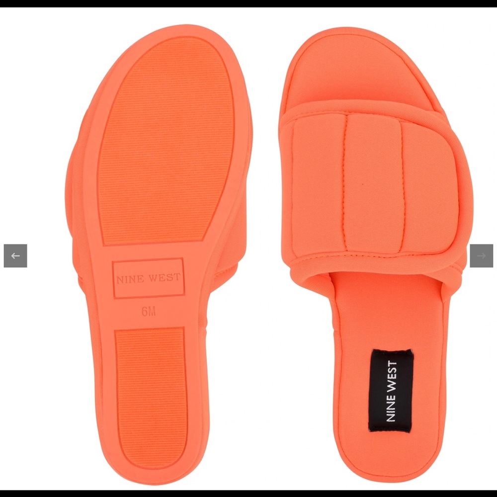 Nine West Lounge Platform Slide Sandal